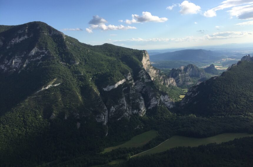 vue rando saint medard saou drome